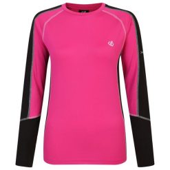 Bielizna termoaktywna damska DARE2B Baselayer. Czerwona bielizna termoaktywna damska Dare 2b, bez wzorów, z elastanu, bez ramiączek. Za 137.00 zł.