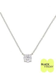 DIAMANTA Złoty naszyjnik "Collier Impérial" z diamentem - dł. 42 cm rozmiar: onesize. Białe naszyjniki DIAMANTA, z materiału, z diamentem, złote. Za 4,499.95 zł.