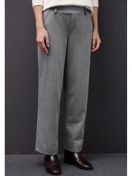 Street One Spodnie w kolorze szarym rozmiar: 34/L30. Szare spodnie materiałowe Street One, bez wzorów, z materiału, street. Za 230.59 zł.