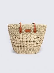 BIG STAR Shopper bag w kolorze beżowym - 47 x 35 cm rozmiar: onesize. Brązowe shopper bag BIG STAR, bez wzorów, z materiału, retro, na ramię, bez dodatków. Za 119.99 zł.