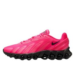 Buty do chodzenia dla dorosłych Air Max Dn8 Hyper Rose. Czarne buty treningowe Nike, bez wzorów, z poliesteru, bez zapięcia, na fitness i siłownię. Za 966.98 zł.