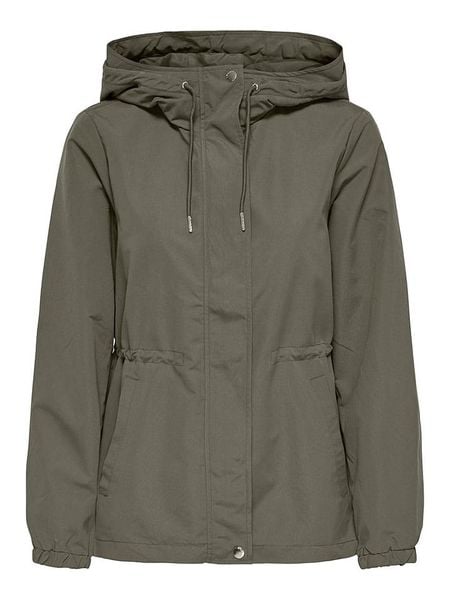 ONLY Parka w kolorze khaki rozmiar: M. Brązowe płaszcze ONLY, m, bez wzorów, bez kaptura. Za 124.95 zł.