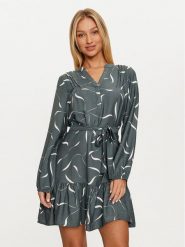Vero Moda Sukienka codzienna Jessi 10317440 Zielony Regular Fit. Zielone sukienki Vero Moda, na co dzień, m, bez wzorów, z wiskozy, bez kołnierzyka, bez ramiączek, proste. Za 69.99 zł.
