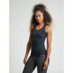 Top Sportowy Bezszwowy Hummel Hmltif Seamless Top Czarny. Czarne topy sportowe Hummel, l, bez wzorów, na fitness i siłownię. Za 148.50 zł.