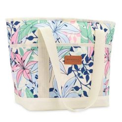 Torba turystyczna termiczna plażowa Spokey Eco Simply. Brązowe torby podróżne Spokey, bez wzorów. W wyprzedaży za 49.99 zł.