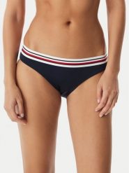 Tommy Hilfiger Dół od bikini UW0UW06355 Granatowy. Niebieskie bikini Tommy Hilfiger, bez wzorów, z syntetyku. Za 189.99 zł.