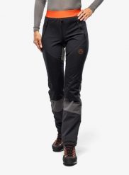Spodnie skiturowe damskie La Sportiva Kyril Pant. Czarne spodnie narciarskie La Sportiva, z aplikacjami, z materiału, narciarskie. Za 646.79 zł.