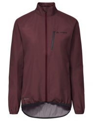 Kurtka damska Drop Jacket III. Czerwone kurtki Vaude, bez wzorów, z materiału, bez kaptura, rowerowe. Za 542.20 zł.