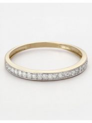 DIAMOND & CO Złoty pierścionek "Orphée" z diamentami rozmiar: 58. Żółte pierścionki Diamond & Co, z diamentem, złote. Za 1,037.14 zł.