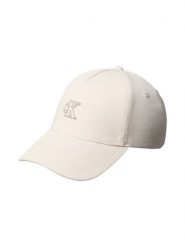 Calvin Klein Czapka Kobiety Bawełna beżowy, ONE SIZE. Brązowe czapki z daszkiem Calvin Klein, bez wzorów, z bawełny, eleganckie. Za 139.95 zł.