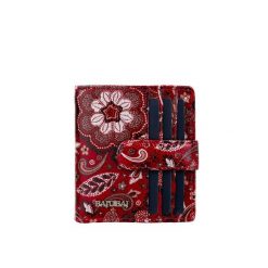 Czerwony portfel damski BajuBaj z naturalnej skóry licowej – funkcjonalny i stylowy PD1042s167. Czerwone portfele bez wzorów, ze skóry. Za 135.00 zł.