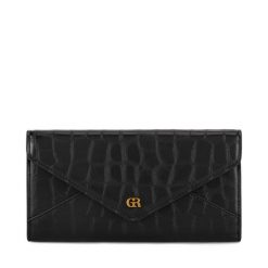 Portfel GINO ROSSI. Czarne portfele Gino Rossi, bez wzorów. Za 99.99 zł.