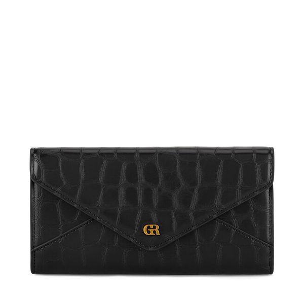 Portfel GINO ROSSI. Czarne portfele Gino Rossi, bez wzorów. Za 99.99 zł.