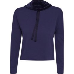 Bluza DEHA DANCE. Niebieskie bluzy bez kaptura Deha, bez wzorów, z bawełny, bez kaptura. W wyprzedaży za 111.00 zł.