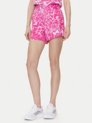 Adidas Szorty sportowe Train Essentials Allover Print Workout JE8692 Fioletowy Regular Fit. Fioletowe szorty sportowe adidas, bez wzorów, z syntetyku, na fitness i siłownię. Za 99.99 zł.