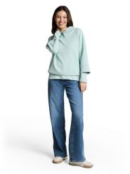 Tom Tailor Bluza w kolorze turkusowym rozmiar: M. Niebieskie bluzy Tom Tailor, m, bez wzorów, z kapturem. Za 110.81 zł.