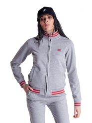 Bluza z bawełna z kaptur na co dzień na siłownię. Szare bluzy z kapturem LEONE 1947 APPAREL, xs, bez wzorów, z bawełny, bez kaptura, na fitness i siłownię. Za 126.26 zł.