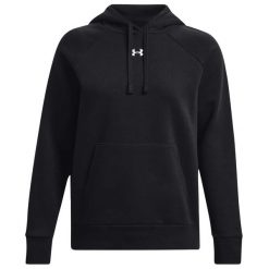 Bluza treningowa damska Under Armour Ua Rival Fleece Hoodie. Białe bluzy Under Armour, xs, bez wzorów, casualowe, bez ramiączek, z kapturem. Za 349.00 zł.