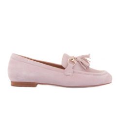 Marco Shoes Loafersy Allegra różowe. Czerwone baleriny bez wzorów, bez obcasa, bez zapięcia. W wyprzedaży za 329.00 zł.