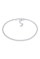 Elli Damski łańcuszek pancerka Trend Blogger regulowany w srebrze 925 Sterling Silver Bransoletki 1 ct. Szare bransoletki Elli, srebrne. Za 248.99 zł.