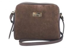 Listonoszka skórzana BARBERINI'S c. brązowa 710-11. Brązowe shopper bag Barberinis, bez wzorów, ze skóry, na ramię, bez dodatków. Za 219.99 zł.
