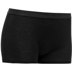 Figi hipster Devold Breeze Merino 150 100% wełna merino czarne dopasowany krój. Czarne figi Devold, bez wzorów, z materiału. Za 207.70 zł.