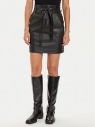 Vero Moda Spódnica z imitacji skóry Eva 10233919 Czarny Regular Fit. Czarne spódnice Vero Moda, xl, bez wzorów, ze skóry. Za 199.99 zł.