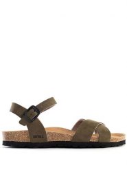 BAYTON Sandały "Vallado" w kolorze khaki rozmiar: 39. Brązowe sandały Bayton, bez wzorów, klasyczne, z otwartym noskiem, bez obcasa, bez zapięcia. Za 131.45 zł.