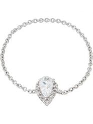 DIAMANTA Złoty pierścionek "Invisible Tear" z diamentami rozmiar: 54. Szare pierścionki DIAMANTA, z diamentem, złote. Za 817.99 zł.