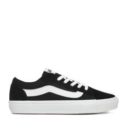 Tenisówki Vans. Czarne trampki Vans, bez wzorów, bez zapięcia. Za 239.99 zł.