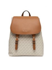 MICHAEL Michael Kors Plecak Quinn 30T5GQNB2B Beżowy. Brązowe plecaki MICHAEL Michael Kors, bez wzorów, ze skóry, bez dodatków. Za 1,079.00 zł.
