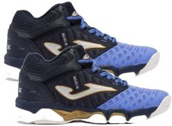 Buty do siatkówki damskie Joma V.BLOCK LADY treningowe ze wzmocnioną piętą. Czarne buty treningowe Joma, bez wzorów, z gumy, bez zapięcia, do siatkówki. Za 311.90 zł.