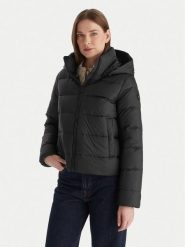 Tommy Hilfiger Kurtka puchowa WW0WW43581 Czarny Regular Fit. Czarne kurtki Tommy Hilfiger, xl, bez wzorów, z puchu, bez kaptura. Za 999.99 zł.