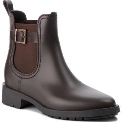 Kalosze MARC O'POLO - 808 15067701 800 Dark Brown 790. Brązowe kalosze Marc O'Polo, z materiału. Za 389.00 zł.