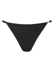 KARL LAGERFELD Stringi B1W47048 Czarny. Czarne stringi KARL LAGERFELD, bez wzorów, z bawełny. Za 219.99 zł.