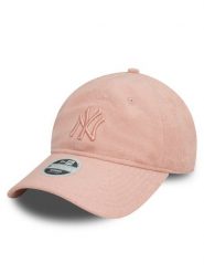 New Era Czapka z daszkiem New York Yankees Towelling 9Twenty 60595347 Różowy. Czerwone czapki z daszkiem New Era, bez wzorów, z bawełny. Za 99.99 zł.