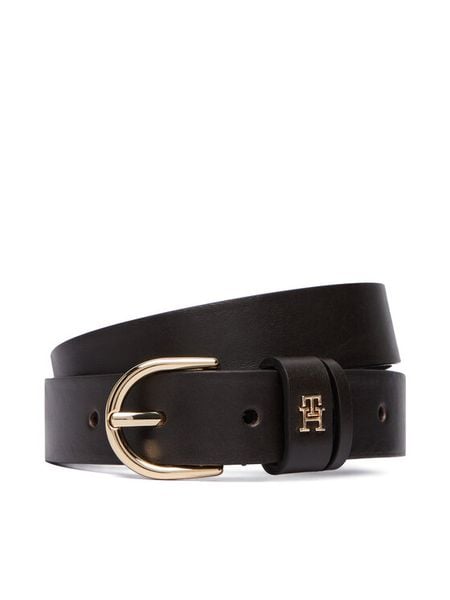 Tommy Hilfiger Pasek Essential Effortless 2.5 Go AW0AW16836 Brązowy. Brązowe paski Tommy Hilfiger, bez wzorów, ze skóry. Za 209.99 zł.