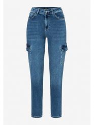 More & More Dżinsy - Slim fit - w kolorze niebieskim rozmiar: 36. Niebieskie jeansy More & More, bez wzorów. Za 122.96 zł.