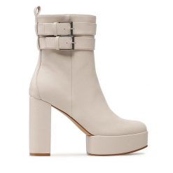 Botki JENNY. Botki Jenny, bez wzorów, bez obcasa, na słupku, bez zapięcia. Za 159.99 zł.