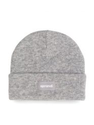Sprandi Czapka 0M3-003-AW23 Szary. Szare czapki zimowe Sprandi, bez wzorów, z materiału. Za 49.99 zł.