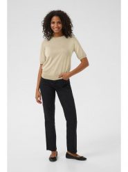 Kaffe Sweter w kolorze beżowym rozmiar: XS. Brązowe swetry Kaffe, xs, bez wzorów, bez ramiączek. Za 74.11 zł.