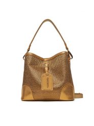 Valentino Torebka Label VBS8GW34 Złoty. Żółte torebki klasyczne Valentino, bez wzorów, z tworzywa sztucznego, bez dodatków. Za 419.99 zł.