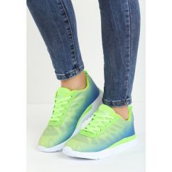 Zielono-Niebieskie Buty Sportowe Chenna. Buty sportowe lifestyle marki Born2be. Za 39.99 zł.