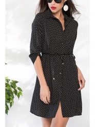 Milan Kiss Sukienka w kolorze biało-czarnym rozmiar: L. Białe sukienki Milan Kiss, na co dzień, l, bez wzorów, ze skóry, bez kołnierzyka, bez ramiączek, mini, proste. Za 122.38 zł.