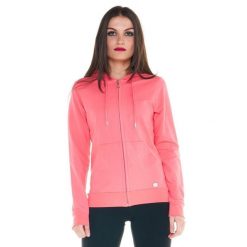 Damska podstawowa bluza z kapturem i zamkiem. Brązowe bluzy z kapturem LEONE 1947 APPAREL, bez wzorów, z kapturem, na fitness i siłownię. Za 164.19 zł.