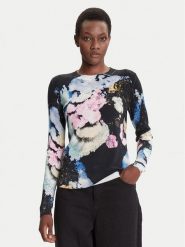 Desigual Sweter Nenufar Lacroix 25WWJF46 Kolorowy Regular Fit. Swetry Desigual, l, bez wzorów, z wiskozy, bez ramiączek. Za 249.99 zł.
