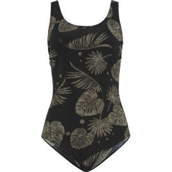 Kostium kąpielowy shape bonprix czarno-oliwkowy. Bielizna modelująca marki bonprix. Za 99.99 zł.