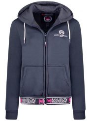 Maison Montaigne Bluza "Gertrumai" w kolorze granatowym rozmiar: S. Niebieskie bluzy Maison Montaigne, s, bez wzorów, bez ramiączek, bez kaptura. Za 96.60 zł.