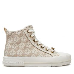 Trampki MICHAEL Michael Kors. Brązowe trampki MICHAEL Michael Kors, bez wzorów, bez zapięcia. Za 929.99 zł.