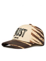 Just Cavalli Czapka z daszkiem 80RAZK80 ZG318 Beżowy ciemny. Brązowe czapki z daszkiem Just Cavalli, bez wzorów, z bawełny. Za 286.99 zł.
